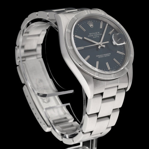 Montre Rolex Oyster Perpetual Date - Montre automatique en acier 1993 58 Facettes ROL/OPD/255