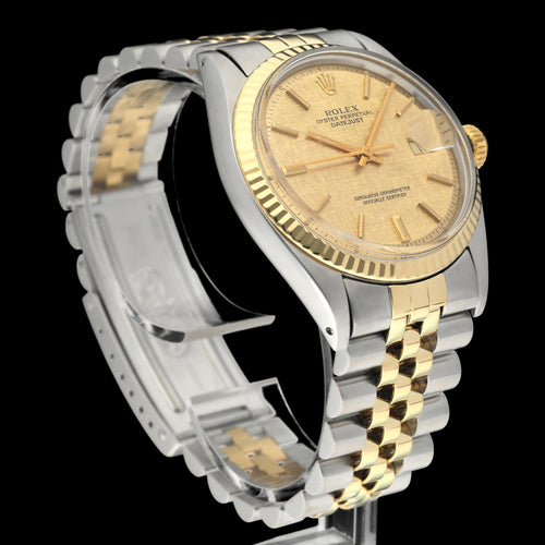 Montre Rolex Datejust - Montre automatique 1601 en or et acier 58 Facettes ROL/DJ1/1176