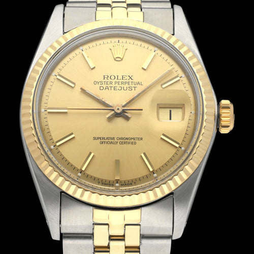 Montre Rolex Datejust - Montre automatique en or/acier 58 Facettes ROL/DJ1/1163