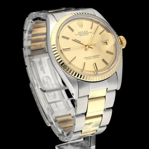 Montre Rolex Datejust - Montre automatique 1601, 1971 en or et acier 58 Facettes ROL/DJ1/1149