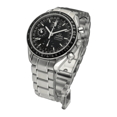 Montre Omega Speedmaster Day Date - Montre automatique en acier, 1998 58 Facettes OMG/SPE/466