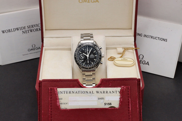Montre Omega Speedmaster Day Date - Montre automatique en acier, 1998 58 Facettes OMG/SPE/466