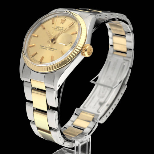 Montre Rolex Datejust 1601 - Montre automatique en or/acier 58 Facettes ROL/DJ1/1147