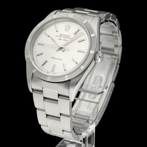 Montre Rolex Air King Precision 14010 - Montre en acier 58 Facettes ROL/AIK/186