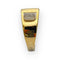 Bague 55 Bague en or blanc et jaune avec diamants 58 Facettes 149059280