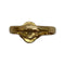 Bague 60 Bague pierre bleue ovale en or jaune 750 58 Facettes 330089595