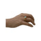 Bague 60 Bague pierre bleue ovale en or jaune 750 58 Facettes 330089595
