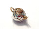 Pomellato Cinq heures - Pendentif théière Lotus en argent et or rose 58 Facettes