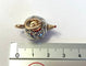 Pomellato Cinq heures - Pendentif théière Lotus en argent et or rose 58 Facettes
