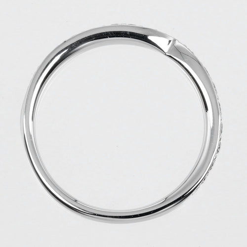 Bague Tiffany & Co. Harmony Band Platinum and Diamonds 58 Facettes abov0c