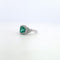 Bague Anello en or blanc avec émeraude et diamants 58 Facettes