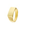 Bague chevalière homme rectangulaire en or jaune 58 Facettes 29999