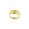 Bague chevalière homme rectangulaire en or jaune 58 Facettes 29999