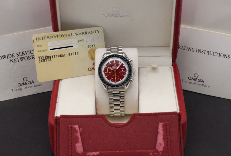 Montre Omega Speedmaster Reduced - Montre en acier, réf. 3510.61.00 58 Facettes OMG/SPE/415