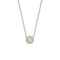Salvini Corolla - Collier point lumière en or blanc et diamants 58 Facettes 33258