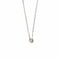 Salvini Corolla - Collier point lumière en or blanc et diamants 58 Facettes 33258