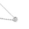 Salvini Corolla - Collier point lumière en or blanc et diamants 58 Facettes 33258
