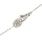 Salvini Corolla - Collier point lumière en or blanc et diamants 58 Facettes 33258