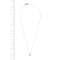 Salvini Corolla - Collier point lumière en or blanc et diamants 58 Facettes 33258