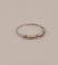 Alliance - Bague en or blanc 18 carats brillants