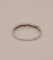 Alliance - Bague en or blanc 18 carats brillants