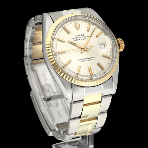 Montre Rolex Datejust 1601 - Montre automatique or/acier 1970 58 Facettes ROL/DJ1/1282