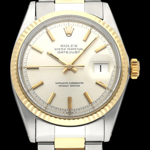 Montre Rolex Datejust 1601 - Montre automatique or/acier 1970 58 Facettes ROL/DJ1/1282