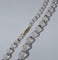 Collier Art Déco - Collier en chute cristal de roche et améthyste en or rose 18 carats 58 Facettes Collier