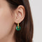 Boucles d'oreilles Jullie - Boucles d’oreilles en malachite verte 58 Facettes SER1020YG