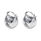 Boucles d'oreilles AITCHES - Boucles d'oreilles Jullie Big Bell en argent 925 58 Facettes SER1034WG