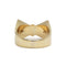 Bague 61 Tank - Bague nœud de papillon en or jaune 58 Facettes 260117R