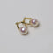 Boucles d'oreilles AITCHES - Boucles d’oreilles créoles en or 18K et perles Akoya 58 Facettes GER1320YG
