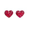 Boucles d'oreilles Heart to Have - Boucles d'oreilles en or 18K et rubis 58 Facettes GER1343YG