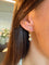 Boucles d'oreilles en or jaune 18K et diamants taille ancienne 58 Facettes