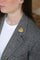 Broche Broche ancienne corne ducale en or jaune, rubis et diamants 58 Facettes