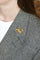 Broche Broche ancienne Amour au dragon en or jaune et diamant 58 Facettes