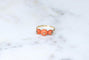 Boucles d'oreilles Parure ancienne - Collier, boucles d'oreilles et bague en or, argent et corail 58 Facettes
