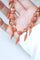 Boucles d'oreilles Parure ancienne - Collier, boucles d'oreilles et bague en or, argent et corail 58 Facettes