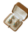 Boucles d'oreilles Boucles d'oreilles dormeuses XIXe en or jaune 18 ct et turquoises 58 Facettes