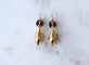 Boucles d'oreilles Boucles d'oreilles dormeuses XIXe en or jaune 18 ct et turquoises 58 Facettes