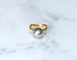 Bague 54 Dinh Van - Bague Boule en or jaune et hématite 58 Facettes