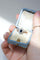 Bague 61 Bague marguerite ancienne en or rose, platine, saphir et diamants 58 Facettes