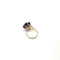 Bague 55 Bague solitaire en or rose et améthyste 58 Facettes Z15B51822