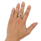 Bague 55 Bague en or jaune, rubis et diamants 58 Facettes Z15B51834
