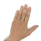 Bague 56 Bague deux serpents en platine, or rose, saphir et diamant 58 Facettes Z15B51810