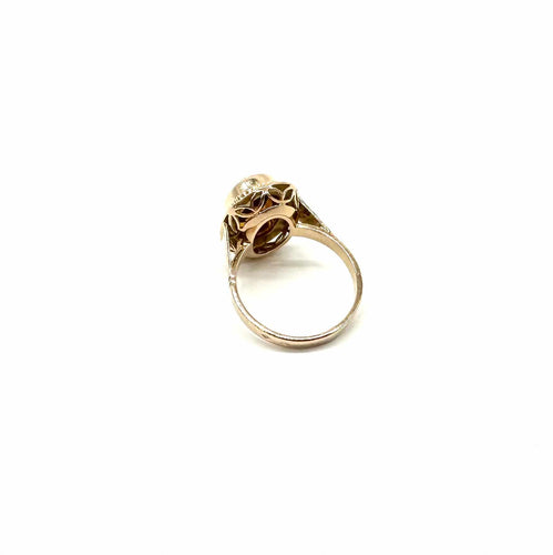 Bague 54 Bague en or jaune et citrine ovale 58 Facettes Z1351962