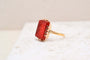 Bague 52 Bague intaille soldat antique en or jaune et cornaline 58 Facettes Ref4009