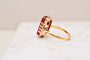 Bague 52 Bague intaille soldat antique en or jaune et cornaline 58 Facettes Ref4009