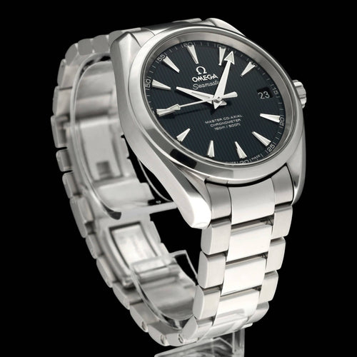 Montre Omega Seamaster Aqua Terra - Montre Co-Axial en acier 58 Facettes OMG/SEA/415