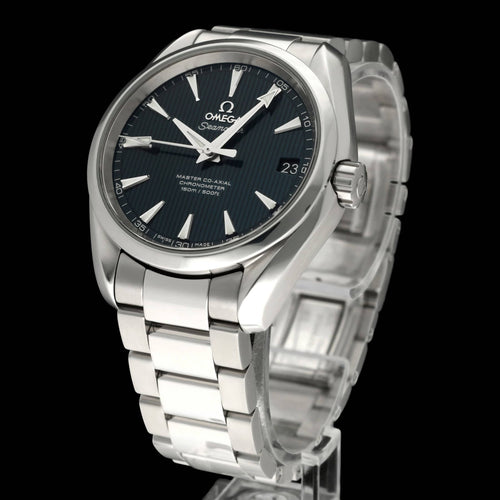 Montre Omega Seamaster Aqua Terra - Montre Co-Axial en acier 58 Facettes OMG/SEA/415